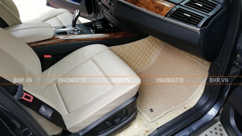 Thảm lót sàn ô tô 5D 6D BMW X5 2008 - 2014 giá gốc tận xưởng, bảo hành trọn đời